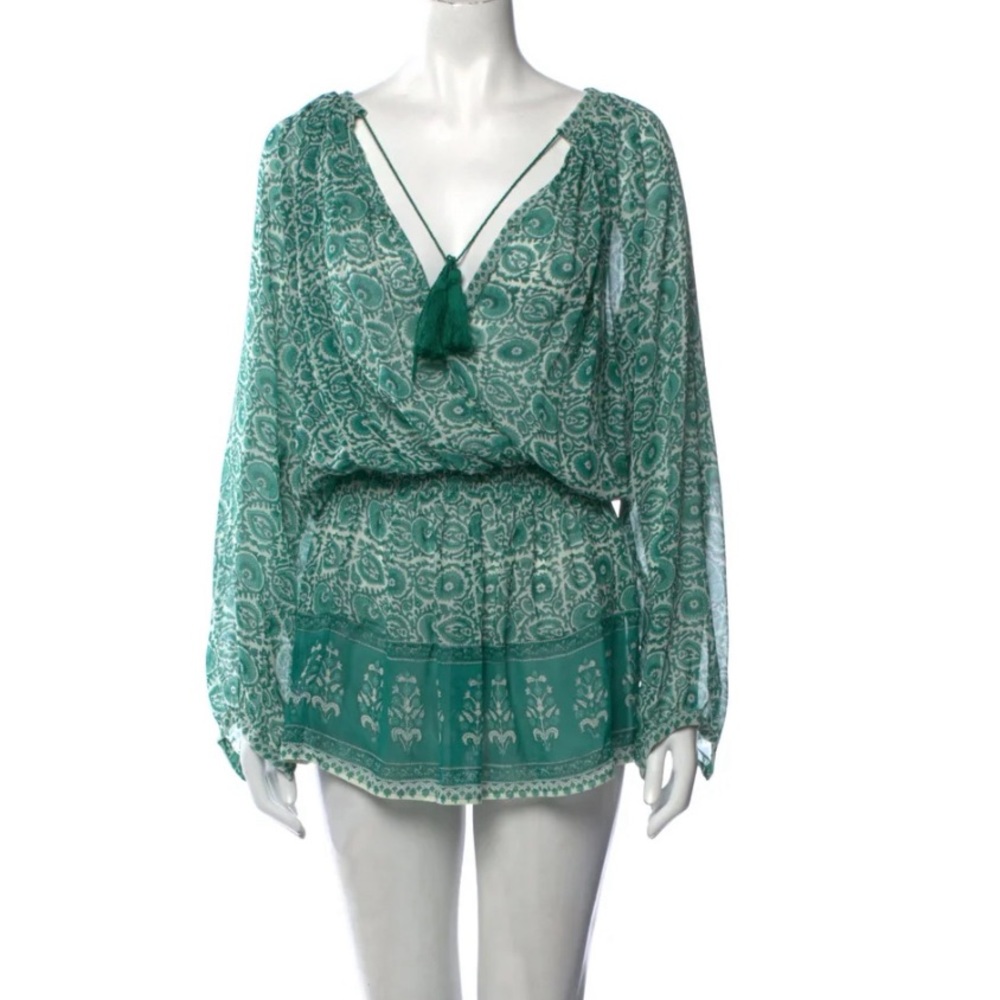 TALITHA - Silk Mini Dress - small